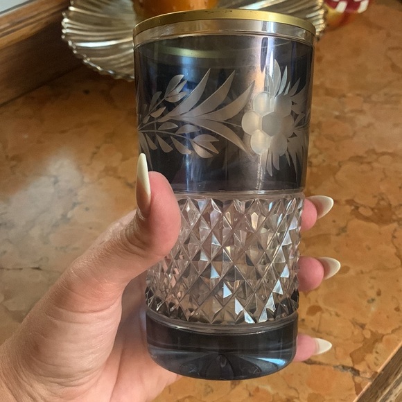 Ebeling & Reuss Sapphire Cut to Clear Crystal Tumbler - Picture 4 of 4